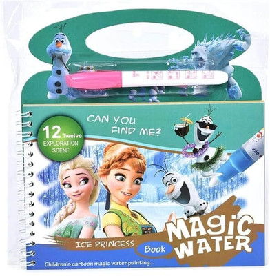 Timbktoo 001 1 ml 2 mm cartoon magic water painting(Set of 2, Blue, Green, Multicolor)