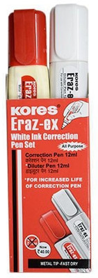 PSAHG ETC 12 mm WHITE INK CORRECTION PEN ( SET OF 1)(Set of 1, White)