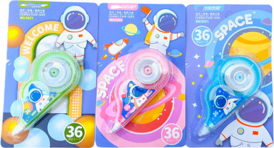 HARDSOSH'S COUTURE Space Art 5 mm Correction Tape(Set of 3, Multicolor)