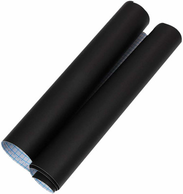 ASTOUND Removable Decal Black Board Vinyl Wall Sticker(45 X 200 Cm) Black board(200 cm x 45 cm)