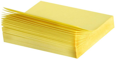 LAWPOINT Super Sticky Notes 12 mm Sticky Notes(Set of 1, Yellow)