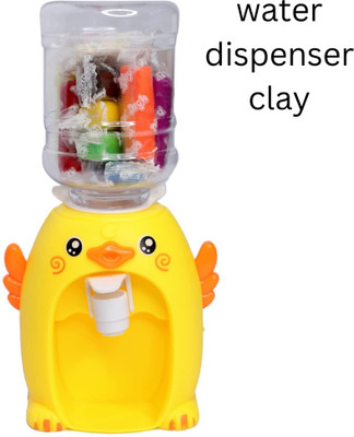 extrapsh Duck Shape Clay and Water Dispenser Toys for Kids ( Pack of 1 ) Art Clay Art Clay(200 g)