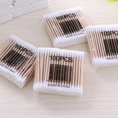 ROODILES 4 Pack Pure Cotton Earbuds Non-Irritating Multipurpose Baby Care Arts & Crafts(400 Units)