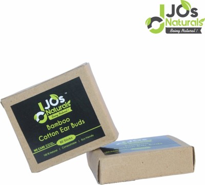 JO's NATURALS Bamboo Ear Buds(80 sticks)(80 Units)