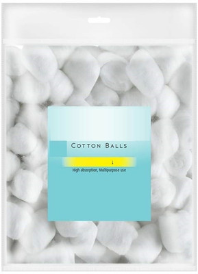 Glamezone GM 0Cotton Balls, Soft, Safe & Pure, Face Care(50 Units)