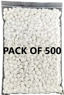 Bronto hand made diya batti(pack of 500) Cotton Wick