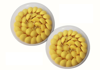 OGU Jyot for Pooja Aarti,Handmade Ghee Diya Batti Cotton Wick(Pack of 100)