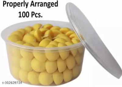 SHIVRAJ Pure cow ghee diya batti wicks (100pcs) pack Cotton Wick