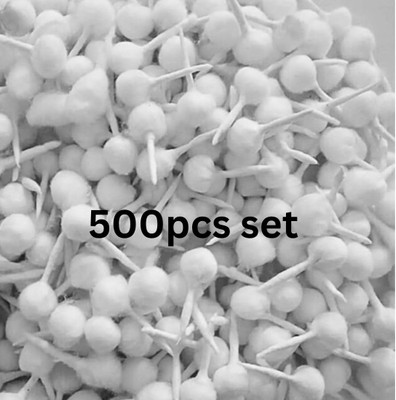 Tirupati Enterprises Cotton Wicks Long Diya Batti for Daily Used in Pooja Festival, diwali cotton Cotton Wick(Pack of 500)