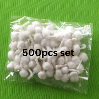 Tirupati Enterprises Cotton Wicks/Long Diya Batti for Daily Used in Pooja/Festival, diwali set Cotton Wick(Pack of 500)