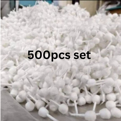 Tirupati Enterprises Cotton Wicks Long Diya Batti for Daily Used in Pooja Festival, diwali battiii Cotton Wick(Pack of 500)