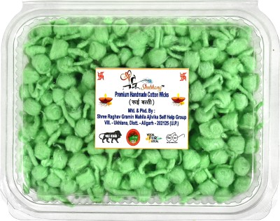 Shree Shubhang GREEN COTTON WICKS BOX Cotton Wick(Pack of 1000)