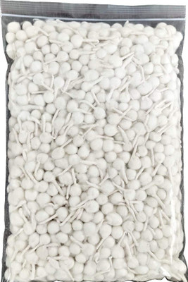 Bronto Cotton Round Wicks for Diya Batti/ Phool Batti /Puja Baati 500 pac Cotton Wick