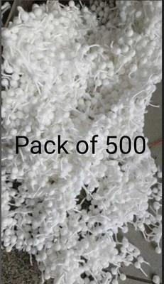 Cbs Enterprises Round Cotton Wicks for Diwali – 500 Pack – Puja, Aarti & Festival Wicks Cotton Wick
