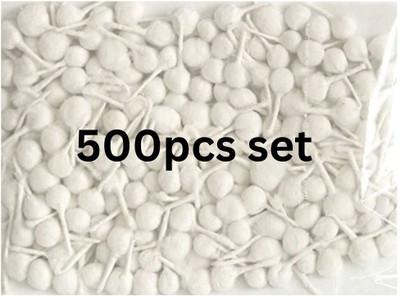 Tirupati Enterprises Cotton Wicks/Long Diya Batti for Daily Used in Pooja/Festival, diwali battii Cotton Wick(Pack of 500)