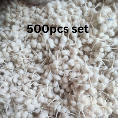 Tirupati Enterprises Cotton Wicks/Long Diya Batti for Daily Used in Pooja/Festival, diwali batti Cotton Wick(Pack of 500)