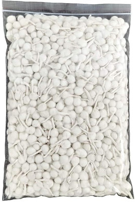 Sourish Round Cotton Wicks for Diya | Wicks for Pooja, Diwali. Aarti, Navratri Cotton Wick