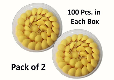 Shree Hari Ghee Batti 200 Pcs Cotton Wick(Pack of 2)