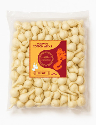 Bhakt Bazaar Cotton Round Wicks for Diya Batti/ Phool Batti / Puja Baati 750 pieces Cotton Wick(Pack of 5)