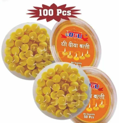 Vishnu Ji srge5ye Cotton Wick(Pack of 100)