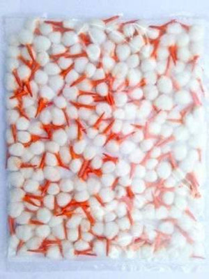 PVA Round Cotton Wicks for Diya (Pack of 500 pcs) Cotton Wick(Pack of 500)