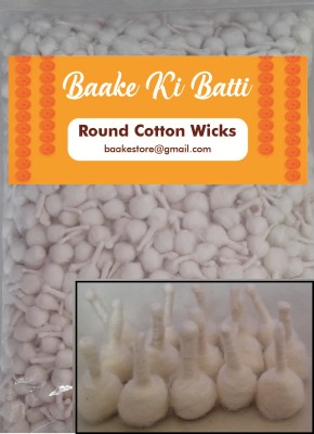 Baake Round Cotton Wicks Cotton Wick(Pack of 2000)