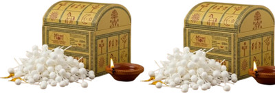 Adivasi Trove Adivasi Trove Pure Cotton Wicks for Diya | 400 Cotton Batti (Pack of 2 x 200) Cotton Wick(Pack of 2)