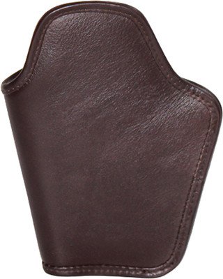 Wego We-Go Genuine Leather Pistol/Gun Cover Free Size(Brown)