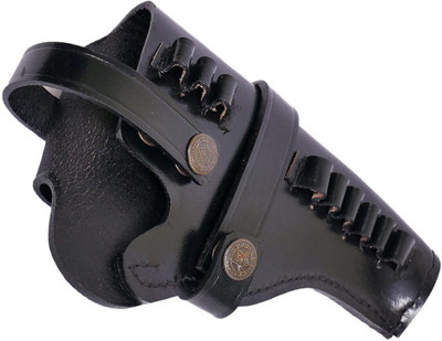 ZQARJAN Leather 32 Black P.C-01 Pistol/Gun Cover Free Size(Black)