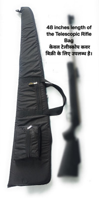 START NOW Airgun Bag (Black)| Soft Airgun Cover Pistol/Gun Cover Free Size(Black)