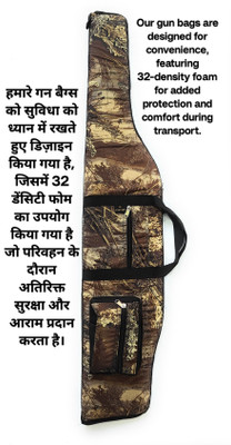 START NOW Rifle-Telescopic Gun Bag (Leaf Camo) Pistol/Gun Cover Free Size(Green)