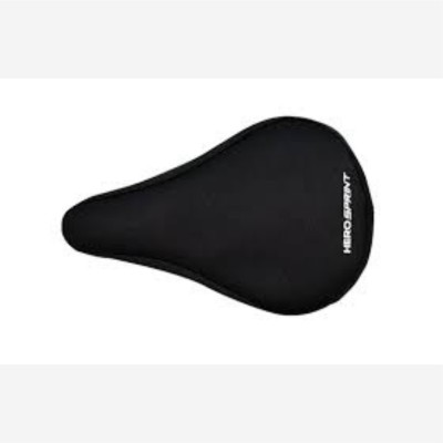 Costto BICYCLE_SEAT_COVER_09 Bicycle Seat Cover Free Size(Black)