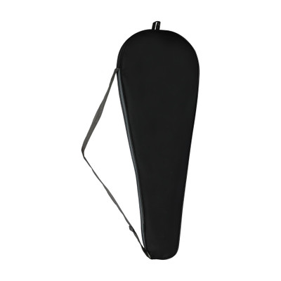 PANCHTATAVA Badminton Racket Cover Bag Waterproof with Adjustable Shoulder Strap Racquet Carry Case/Cover Free Size(Black)