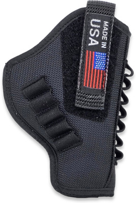 GunAlly Armorsure Outside 32 Revolver Gun Holster for IOF Revolver Webley Holster Bag Cover Free Size(Black)