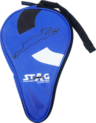 Stag iconic Table Tennis Racket Case-Speed Blue Bat Cover Free Size(Blue)