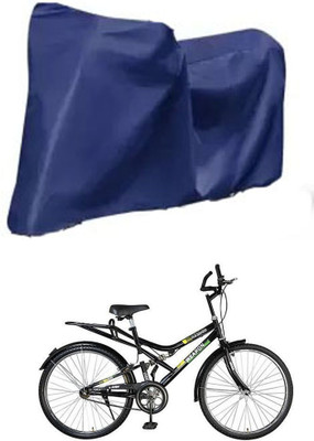 RONISH Cycle Cover Plain Blue For Weapon Sshox 26T Bicycle Cover Free Size(Blue)
