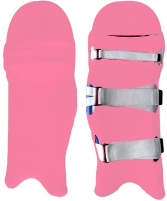 Rainox Batting Pads Cover, Leg Guards Covers/Clads Men Size Cricket Guard Combo(Pink)