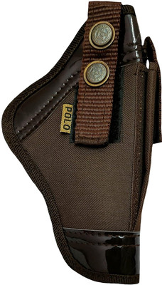 AMF Collections Gun Cover Brown Pistol/Gun Cover Free Size(Brown)