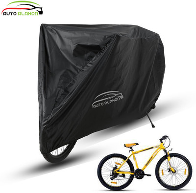 AUTO ALAXON Universal Waterproof Cycle Cover / Bicycle Cover for Montra Bikes - Black Bicycle Cover Free Size(Black)