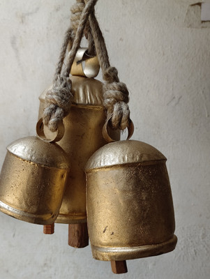 OnlineCraft Mountable Cowbell(Gold)