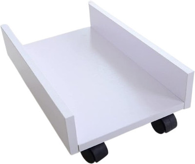 UniAart CPU Holder with 4 wheels CPU Holder(Wooden)