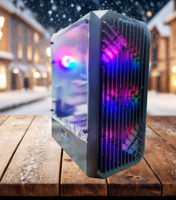 BrightPC BRPC_GAMING CPU 4th Generation Intel® Core™ i5 Processors (16 GB RAM/Nvidia GT730 Graphics/1 TB Hard Disk/256 GB SSD Capacity/Windows 11 Home (64-bit)/4 GB Graphics Memory) Gaming Tower with MS Office
