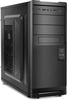 Square One Basic i5 Core i5 2400 (8 GB RAM/ON BOARD Graphics/500 GB Hard Disk/256 GB SSD Capacity/Windows 10 (64-bit)/0.512 GB Graphics Memory) Mid Tower with MS Office