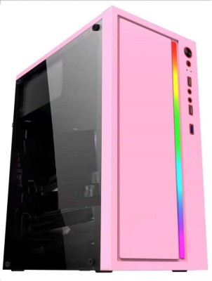 ZOONIS G-01/Pink Budget Gaming Cpu For Free Fire & Editing Intel® Core™ i5-750 Processor Total Cores. 4 Total Threads. 4 ,Frequency. 3.0 (8 GB RAM/NVIDIA GeForce GT 610 GPU ·with the first 2048MB DDR3 Graphics/500 GB Hard Disk/128 GB SSD Capacity/Windows 10 Pro (64-bit)/2 GB Graphics Memory) Full To