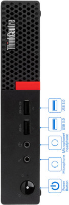 COMPUTER WIZARDS Core™ i7 (6th Gen) Processor - ThinkCentre Mini PC [ZUW] Intel Core i7 - 6700 [8MB Cache, Up to 4.00 GHz] - Lenovo Mini PC (16 GB RAM/Intel Ultra HD 530 4K Graphics/1 TB SSD Capacity/Windows 11 Pro) Mini Gaming Tower with MS Office