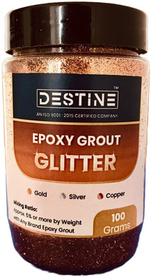 Destine GLITTER (COPPER) for Epoxy Grout |Glitter for Epoxy Grout|Epoxy Grout Sparkle| Crack Filler(100 g)