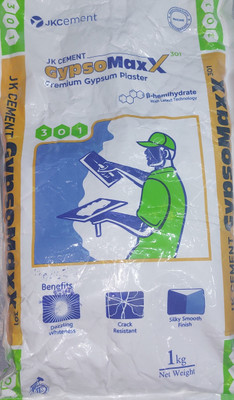 JKwhite JK CEMENT POP Plaster of Paris powder gypsomaxx powder 1kg Crack Filler(1 kg) deal from flipkart