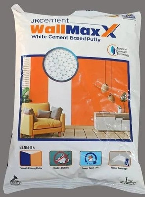 J K WALL PUTTY WHITE CEMENT BASED WALL PUTTY 1KG Crack Filler(1 kg)