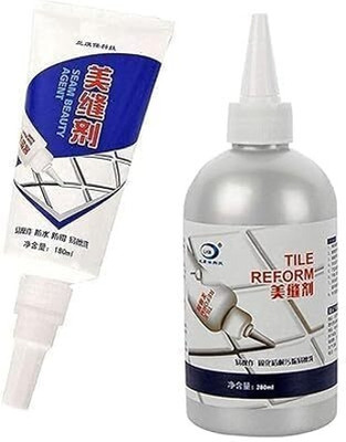 shukan enterprise Tile Gap Crack Filler Tube And Bottle (180 Ml & 250 Ml ) Crack Filler(2250 ml)