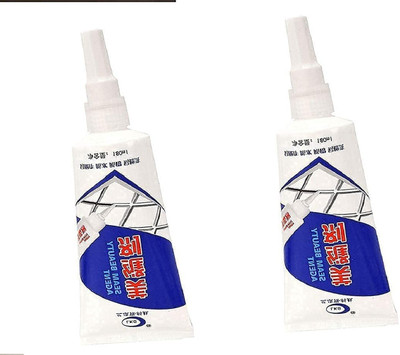 Druidstone Tiles Gap Filler Agent, Waterproof Grout Sealant Agent (White) 180ml 2 pcs Crack Filler(180 g)